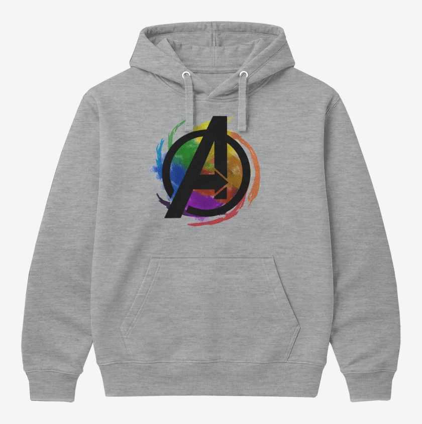 Polerón Canguro Avengers colors