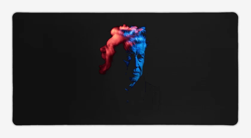 Mouse pad Gamer Negro de David Lynch