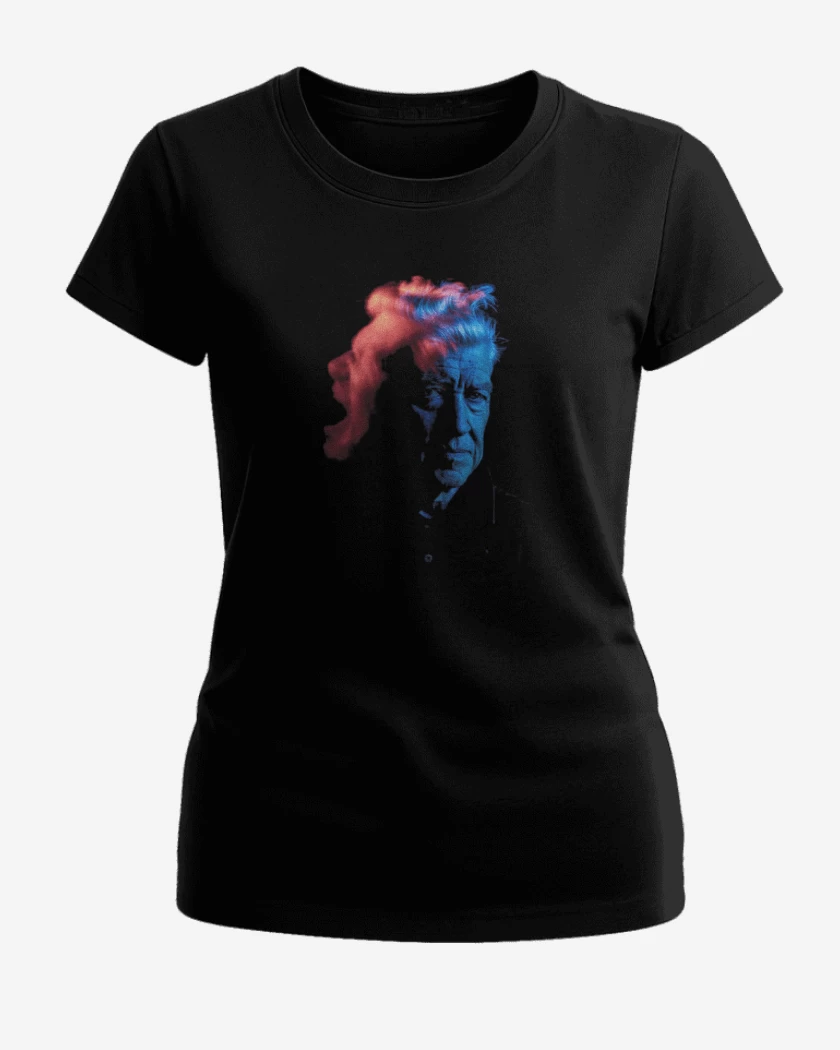 Polera de Mujer Negro de David Lynch