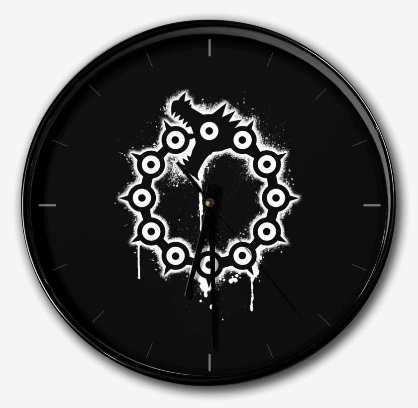 Reloj Negro de Dragon de la ira