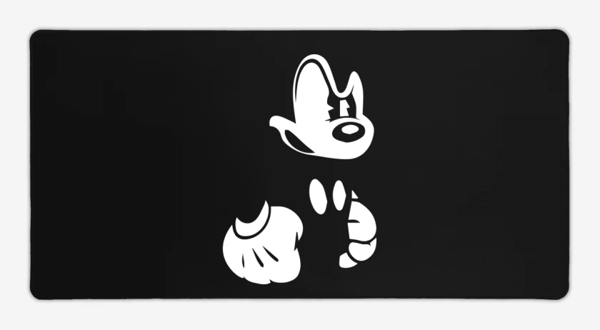 Mouse pad Gamer Negro de El mickey 2