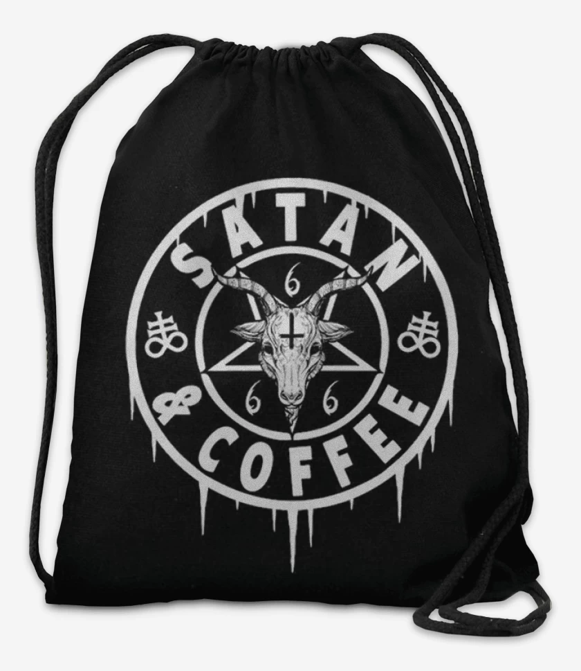 Mochila Negro de Satan coffee