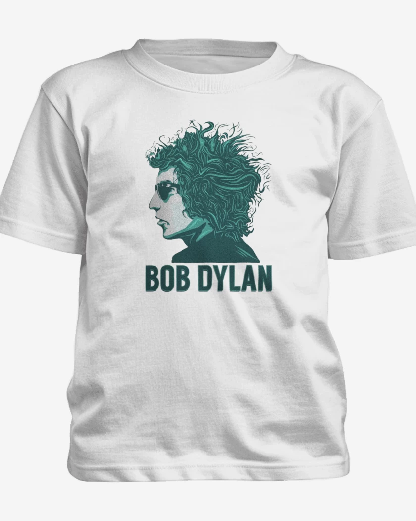 Polera de niño Blanco de Bob Dylan