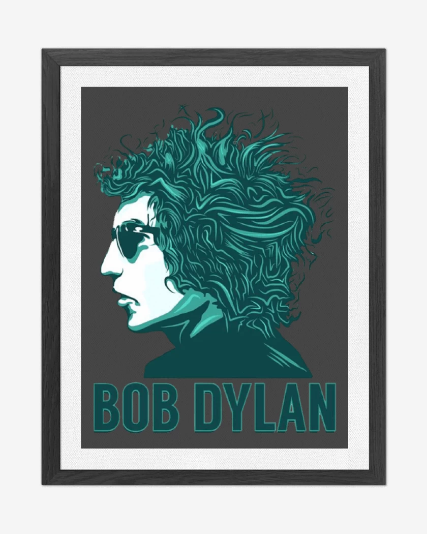 Cuadro decorativo Carbon de Bob Dylan