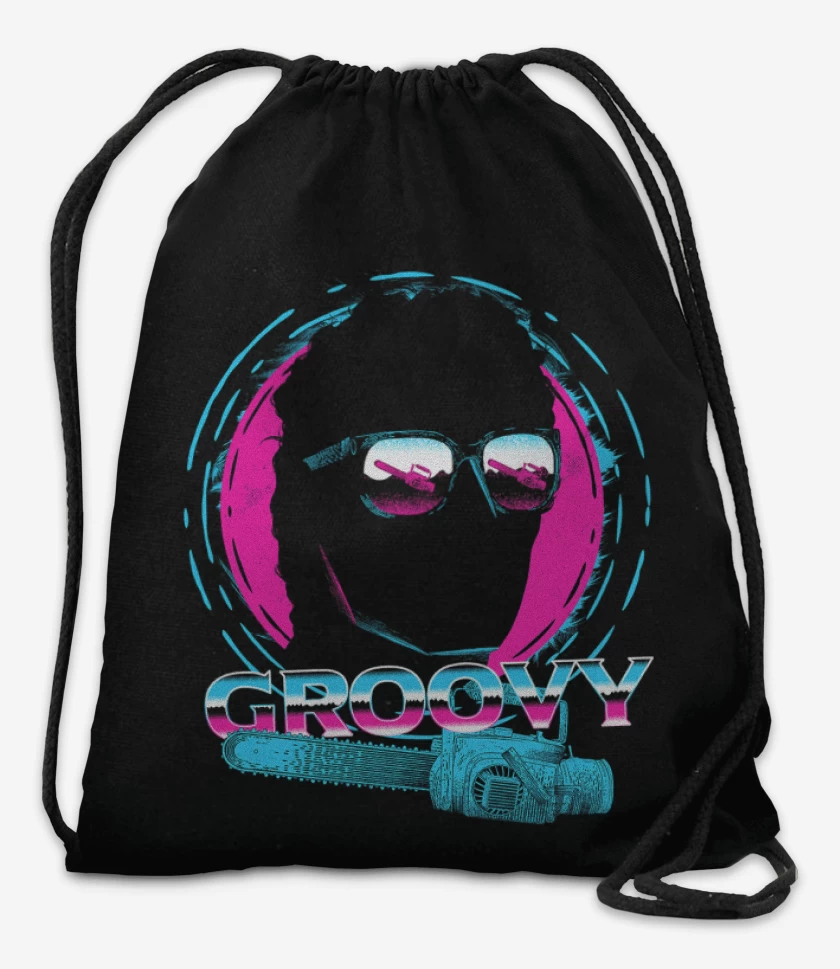 Mochila Negro de Groovy