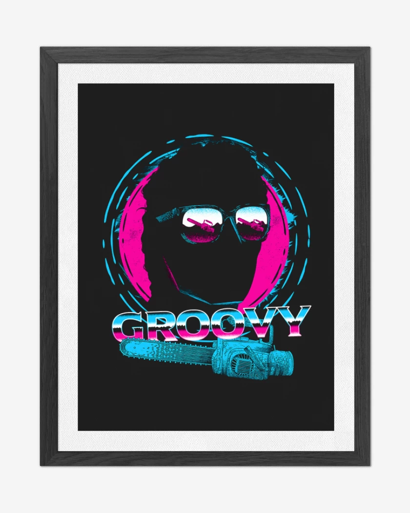 Cuadro decorativo Negro de Groovy