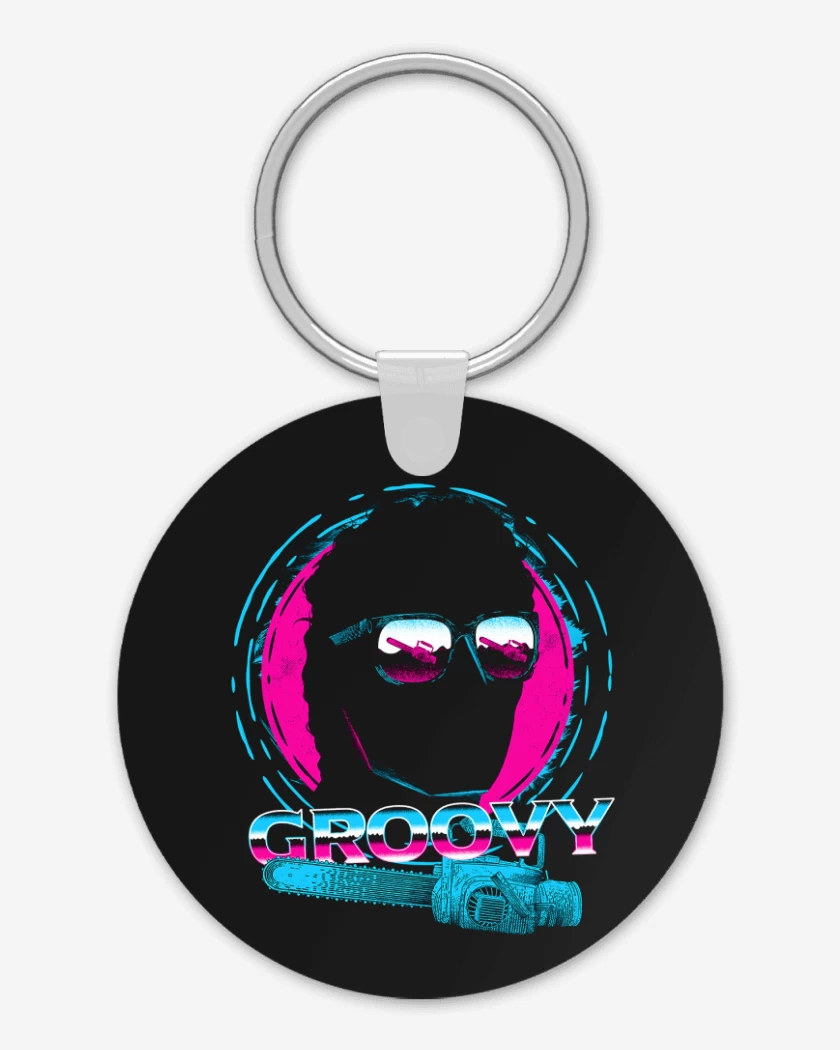 Llavero Negro de Groovy