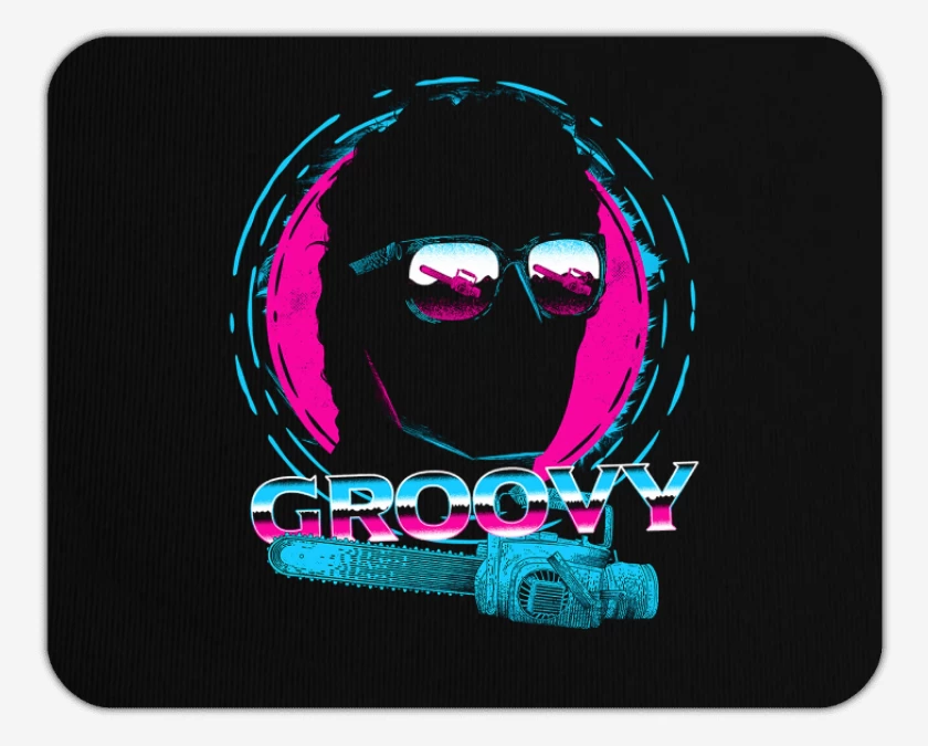 Mousepad Negro de Groovy