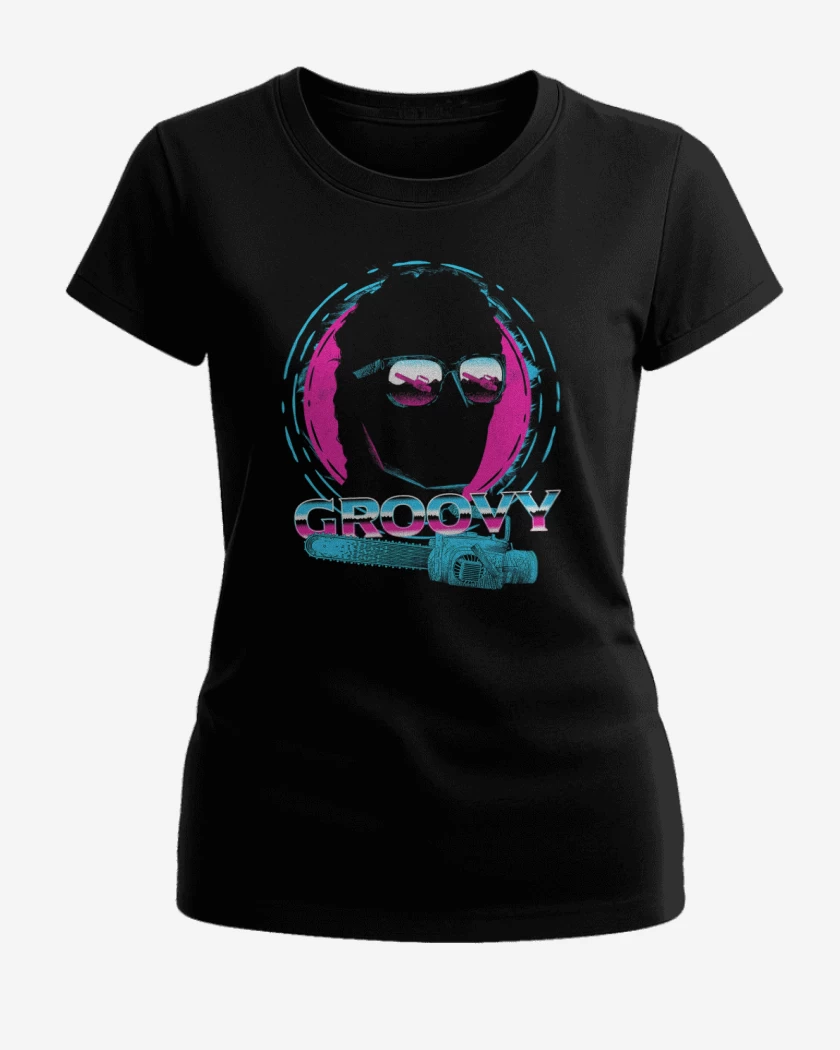 Polera de Mujer Negro de Groovy