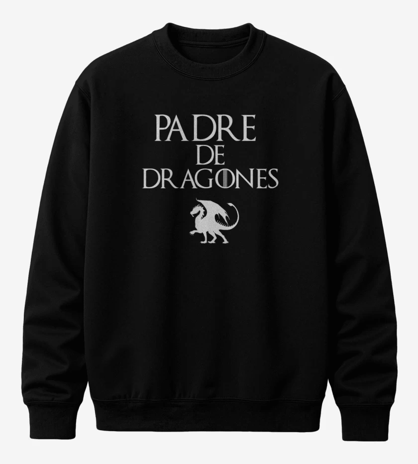 Poleron polo Padre de dragones