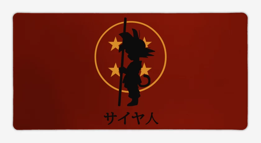 Mouse pad Gamer Rojo de Goku