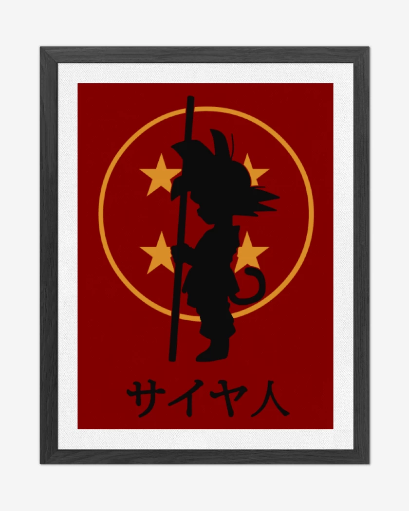 Cuadro decorativo Goku