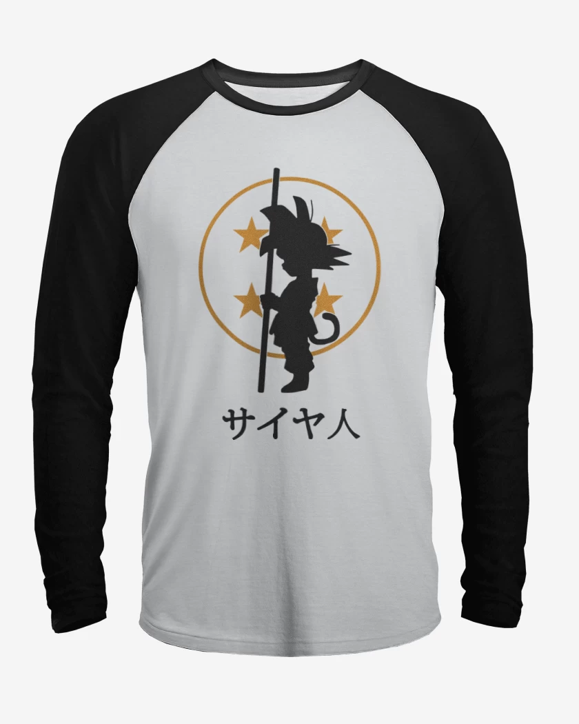 Polera Raglan Goku