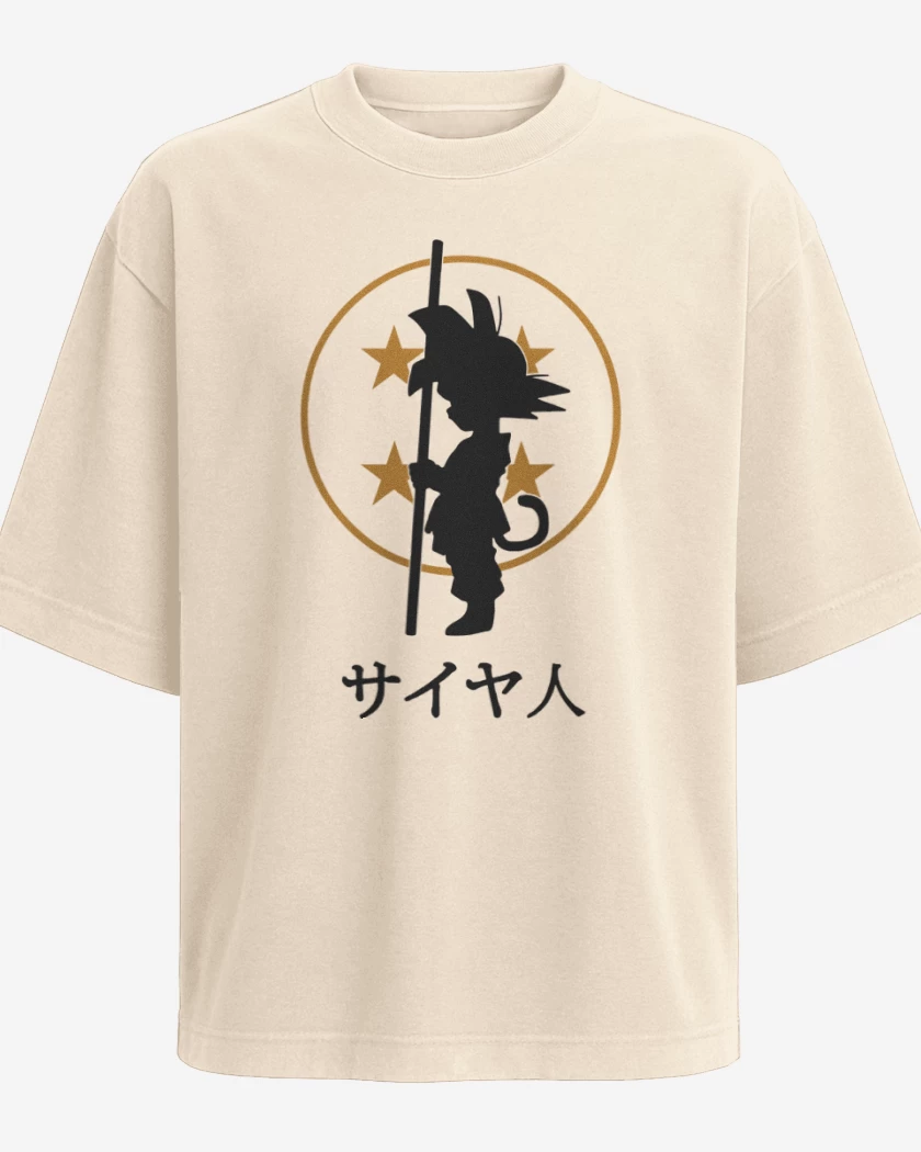 Polera Oversize Beige de Goku