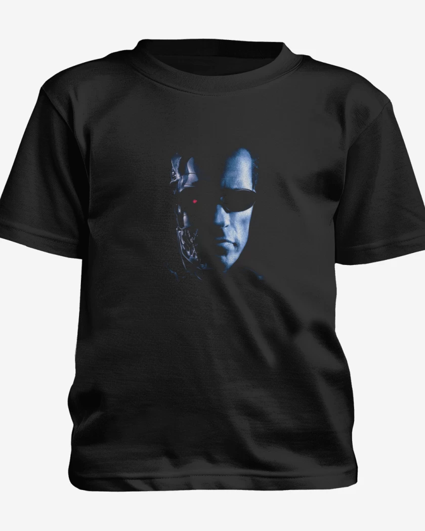 Polera de niño Negro de Arnold terminator