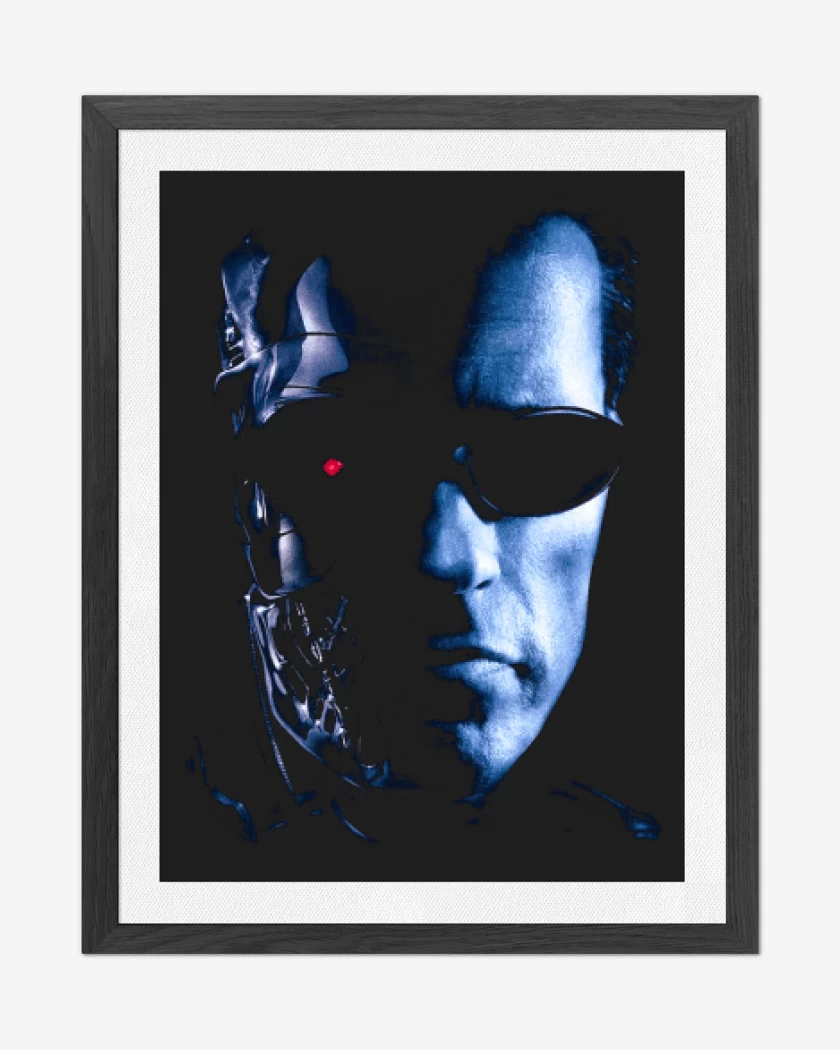 Cuadro decorativo Negro de Arnold terminator