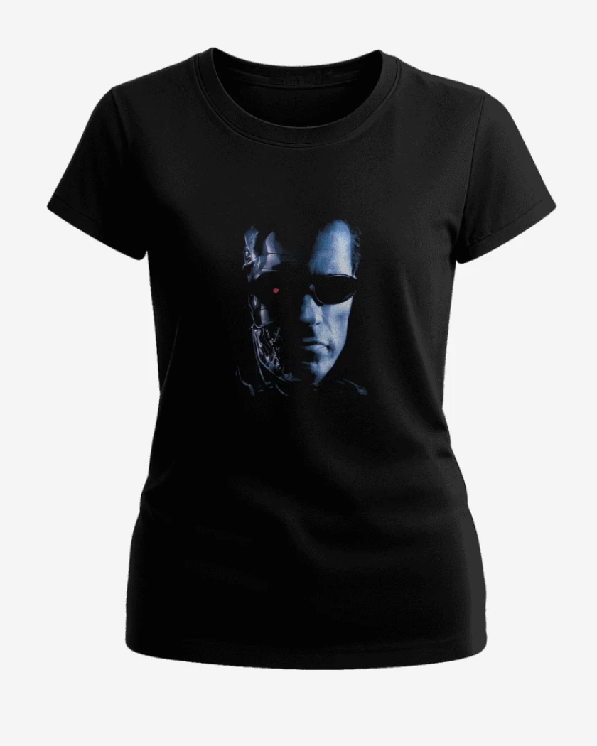 Polera de Mujer Negro de Arnold terminator