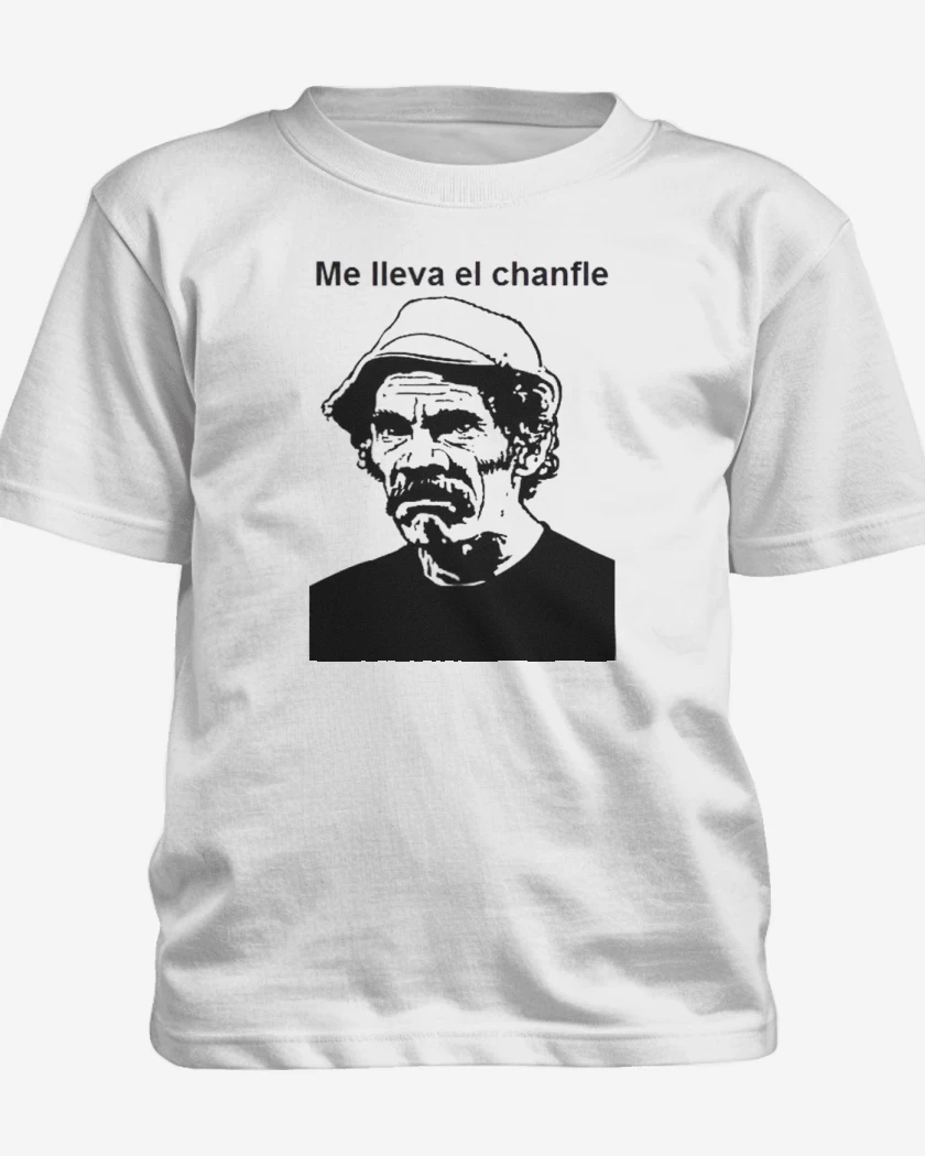 Polera de niño Blanco de Me lleva el chanfle