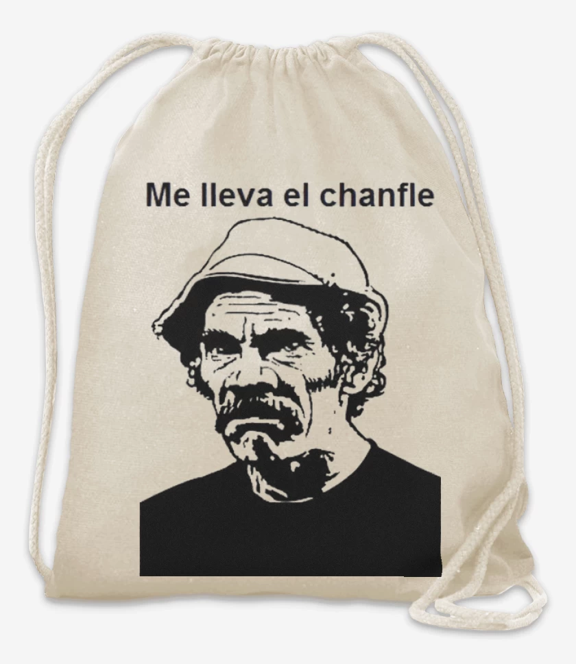 Mochila Blanco de Me lleva el chanfle