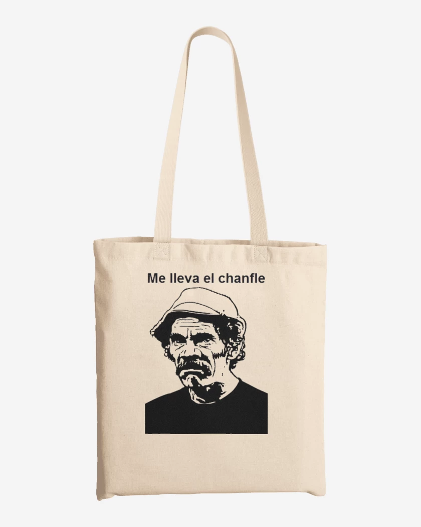 Totebag Me lleva el chanfle