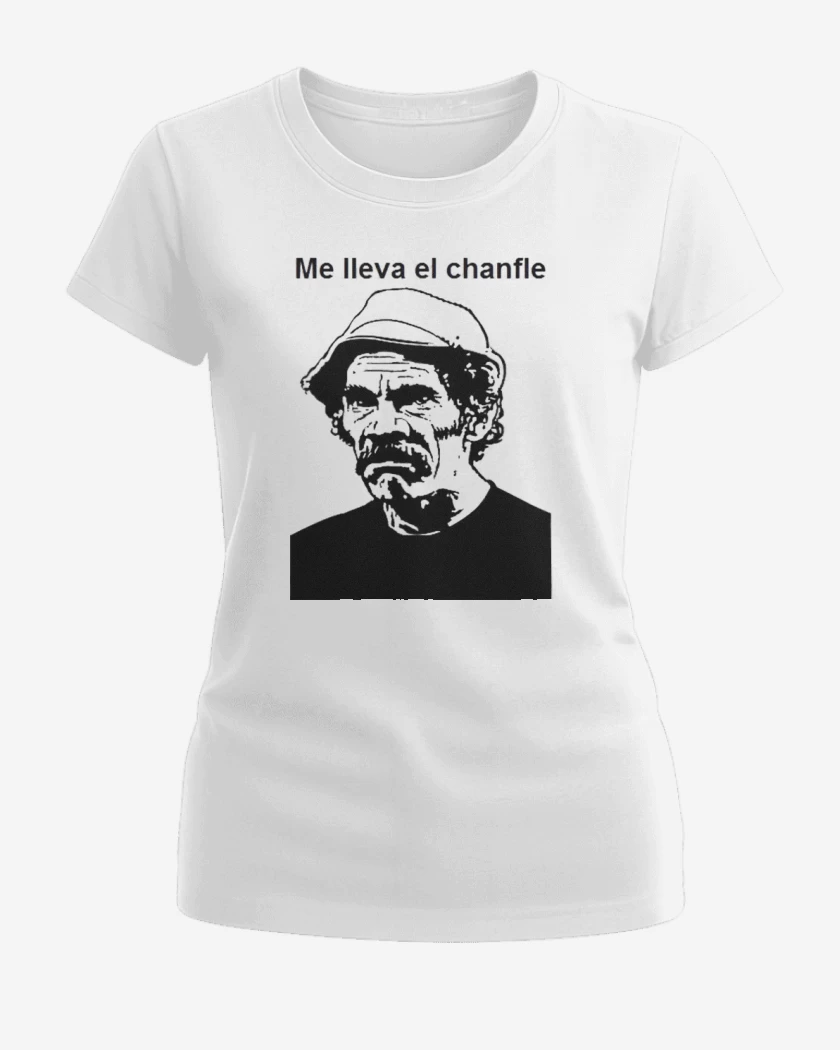 Polera de Mujer Blanco de Me lleva el chanfle
