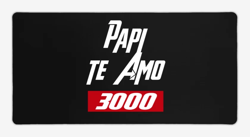 Mouse pad Gamer Papi te amo 3mil