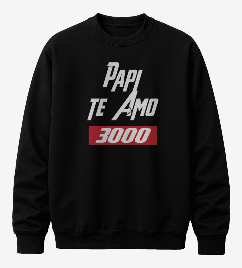 Poleron polo Papi te amo 3mil