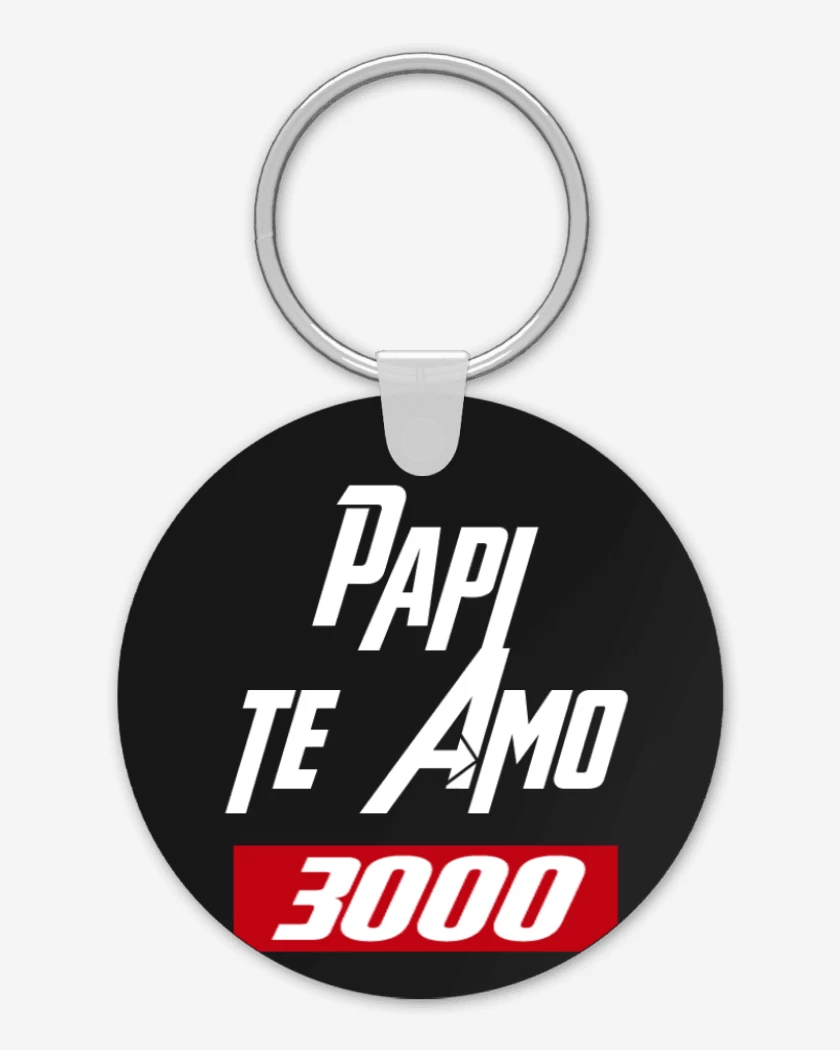 Llavero Papi te amo 3mil