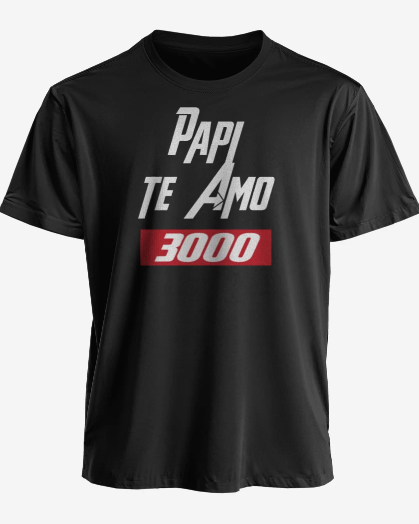 Polera premium Papi te amo 3mil