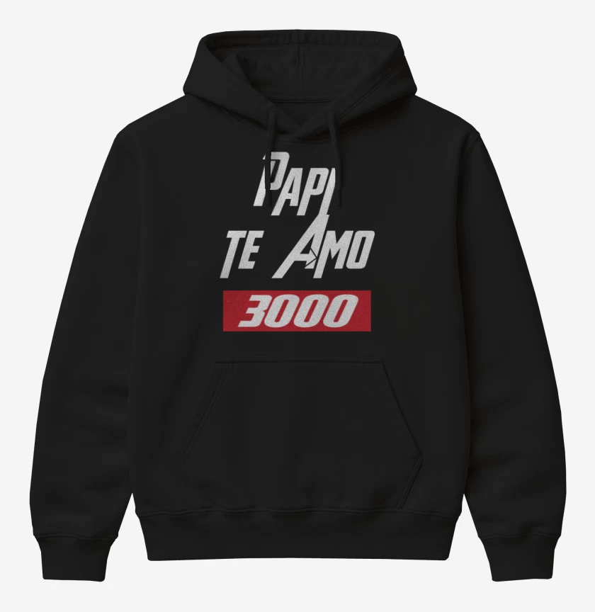 Poleron Canguro básico Papi te amo 3mil