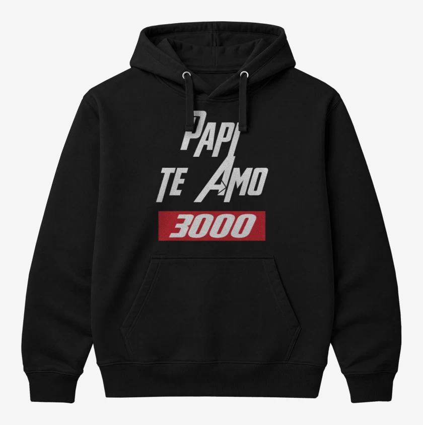 Polerón Canguro Papi te amo 3mil
