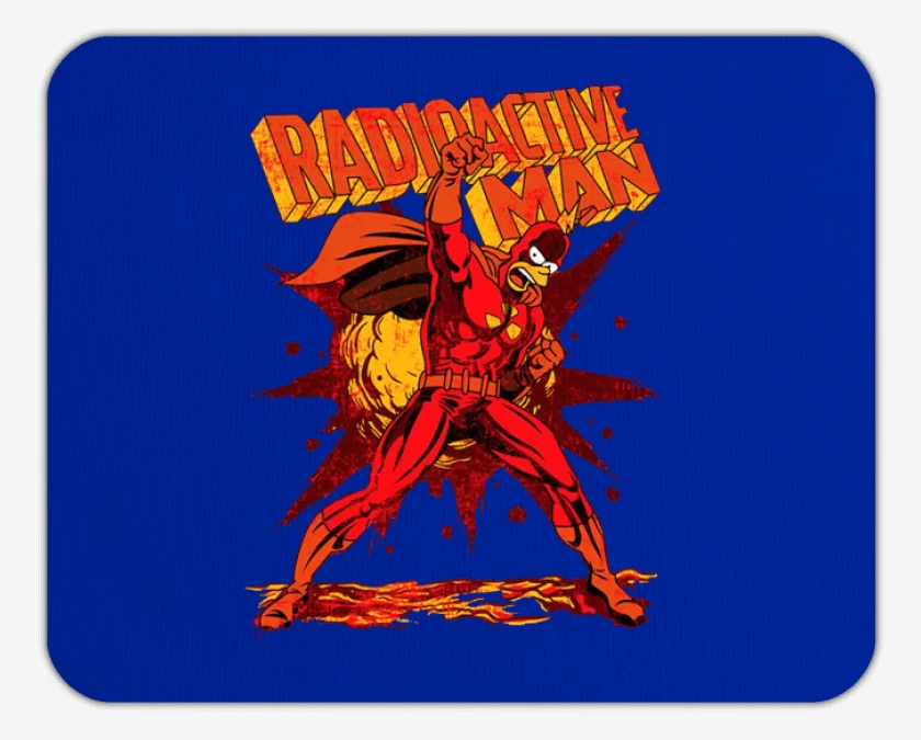 Mousepad Hombre radioactivo