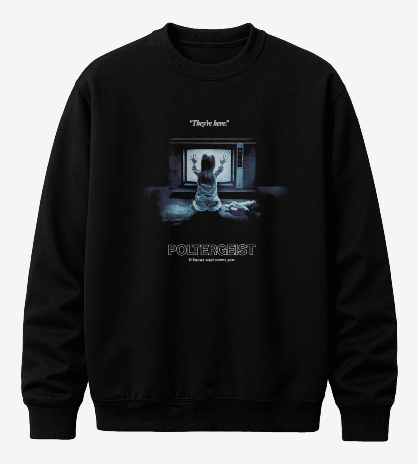 Poleron polo Negro de Poltergeist