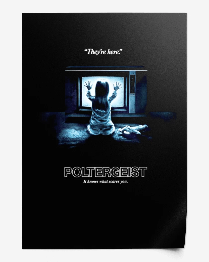 Print Negro de Poltergeist