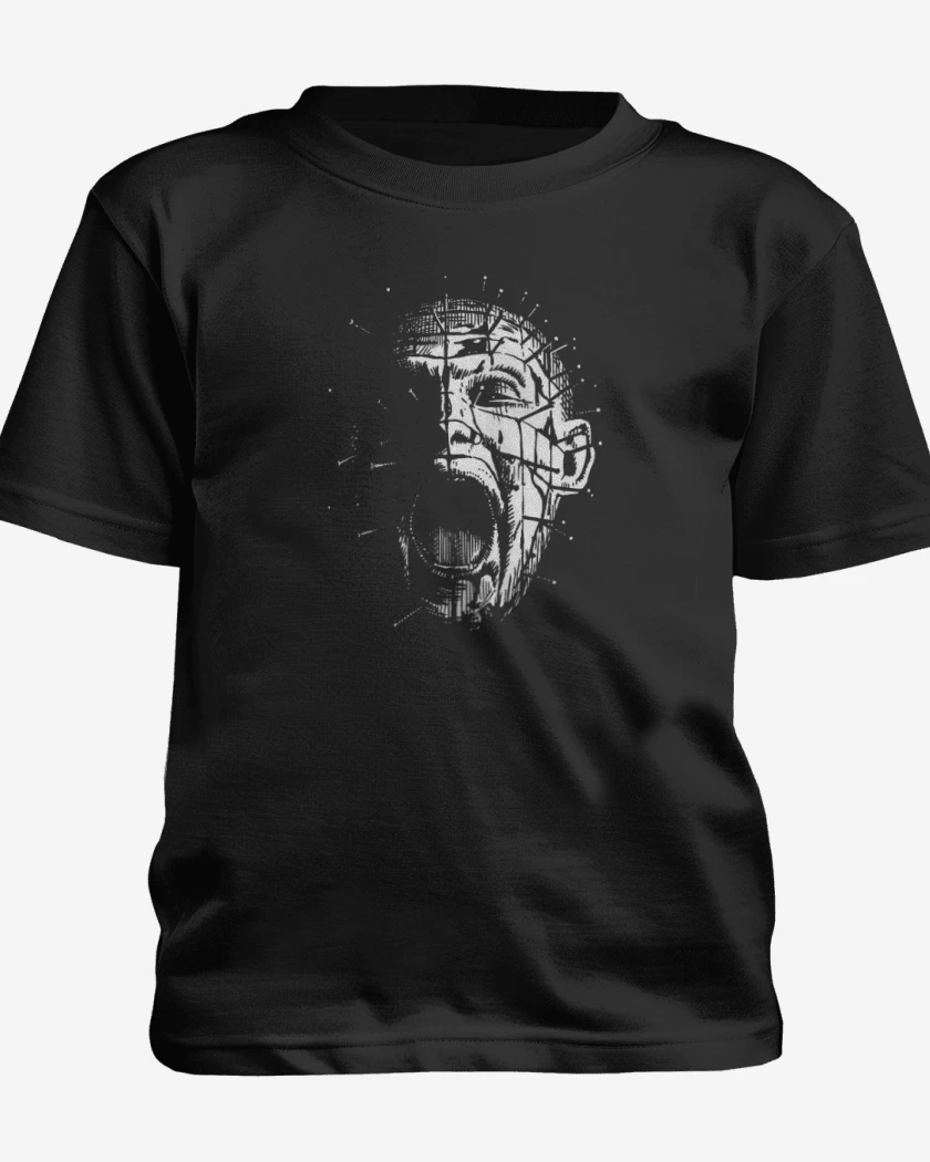 Polera de niño Negro de Pinhead
