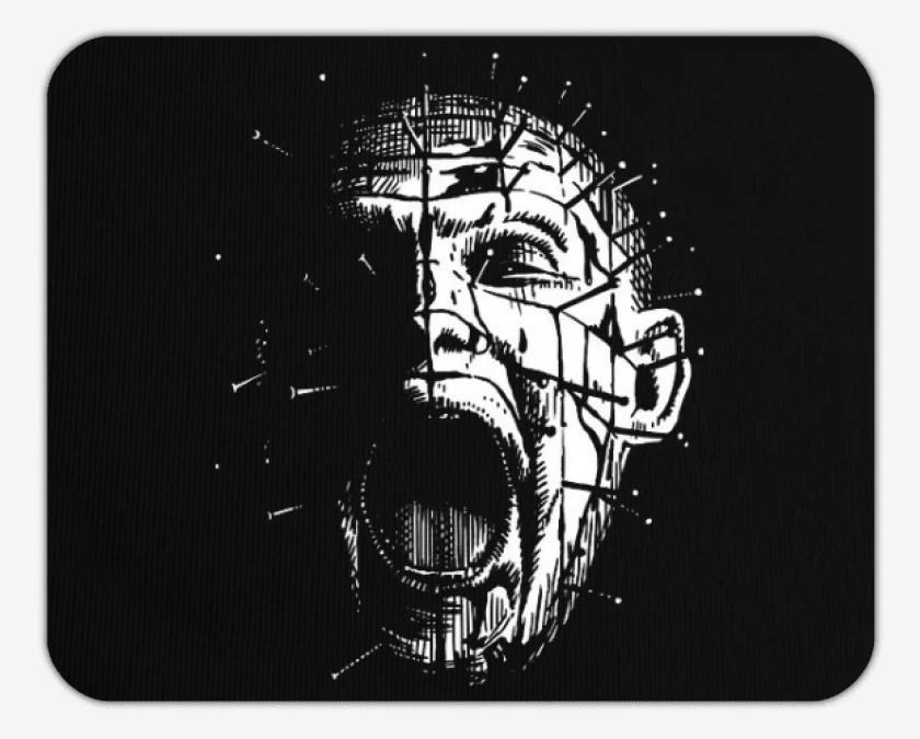 Mousepad Negro de Pinhead