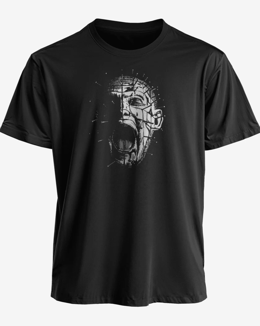 Polera premium Negro de Pinhead