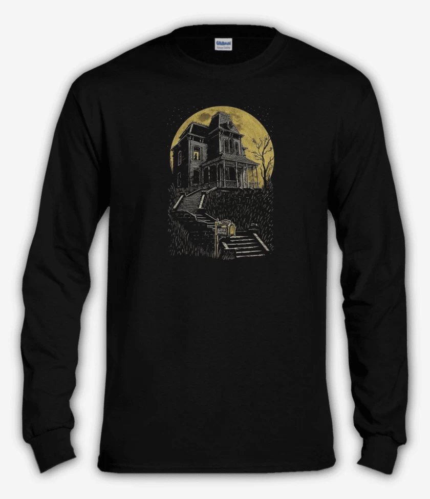 Polera manga larga Negro de Bates motel