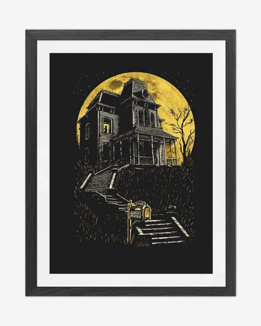 Cuadro decorativo Negro de Bates motel