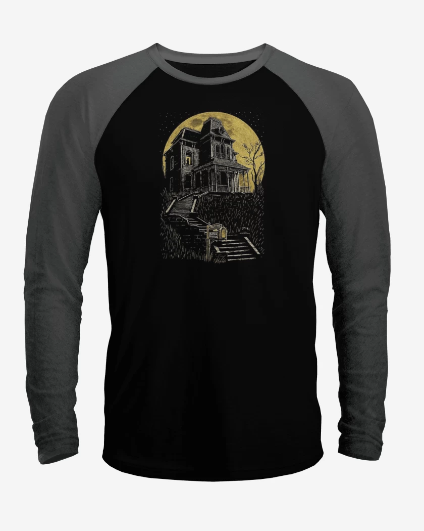Polera Raglan Bates motel