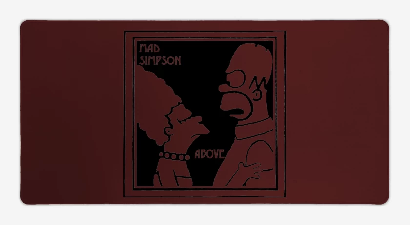 Mouse pad Gamer Burdeo de Above