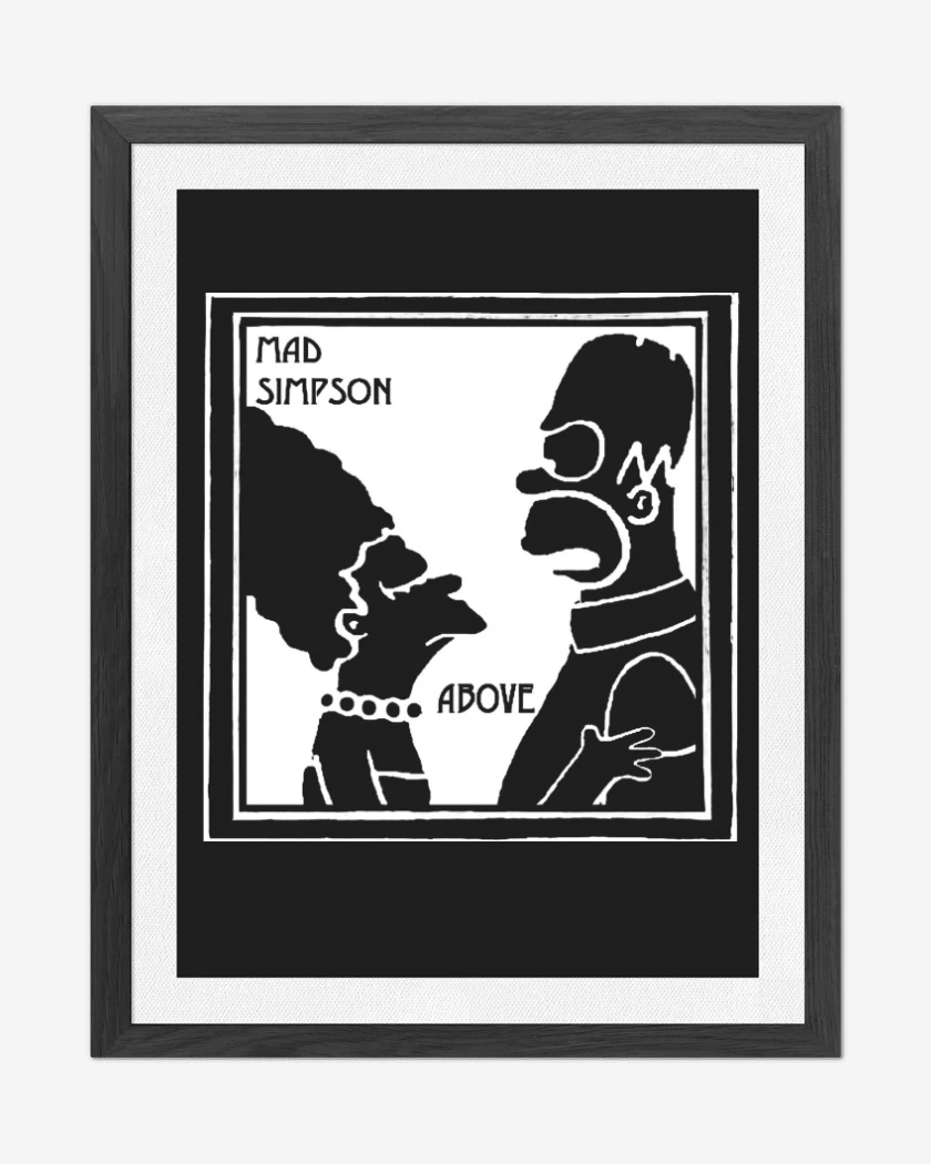 Cuadro decorativo Negro de Above 2