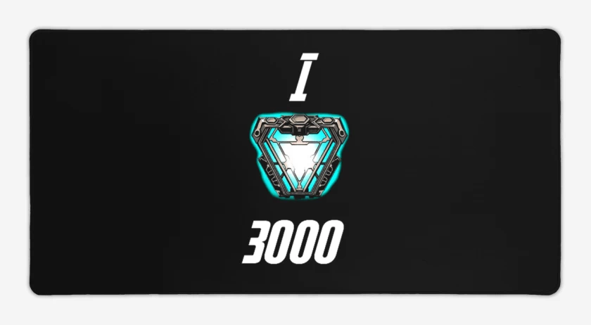 Mouse pad Gamer Te amo 3000 reactor