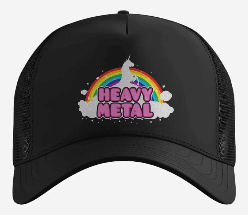 Gorro Negro de Heavy metal