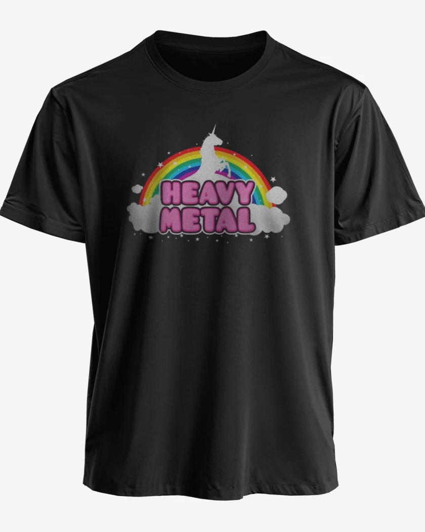 Polera Negro de Heavy metal
