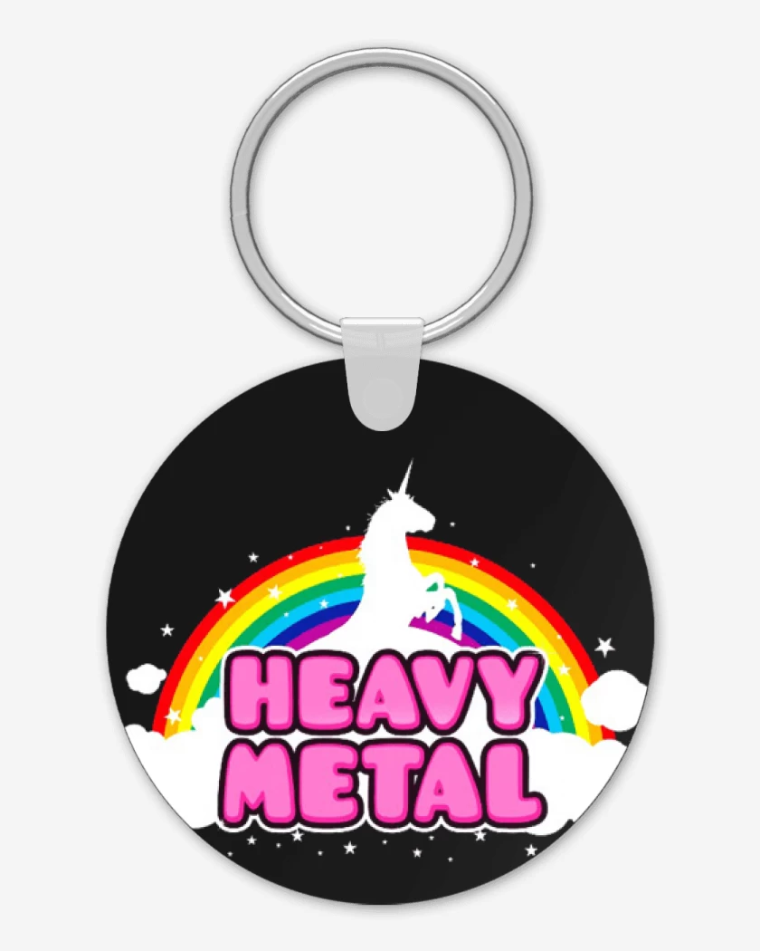 Llavero Negro de Heavy metal
