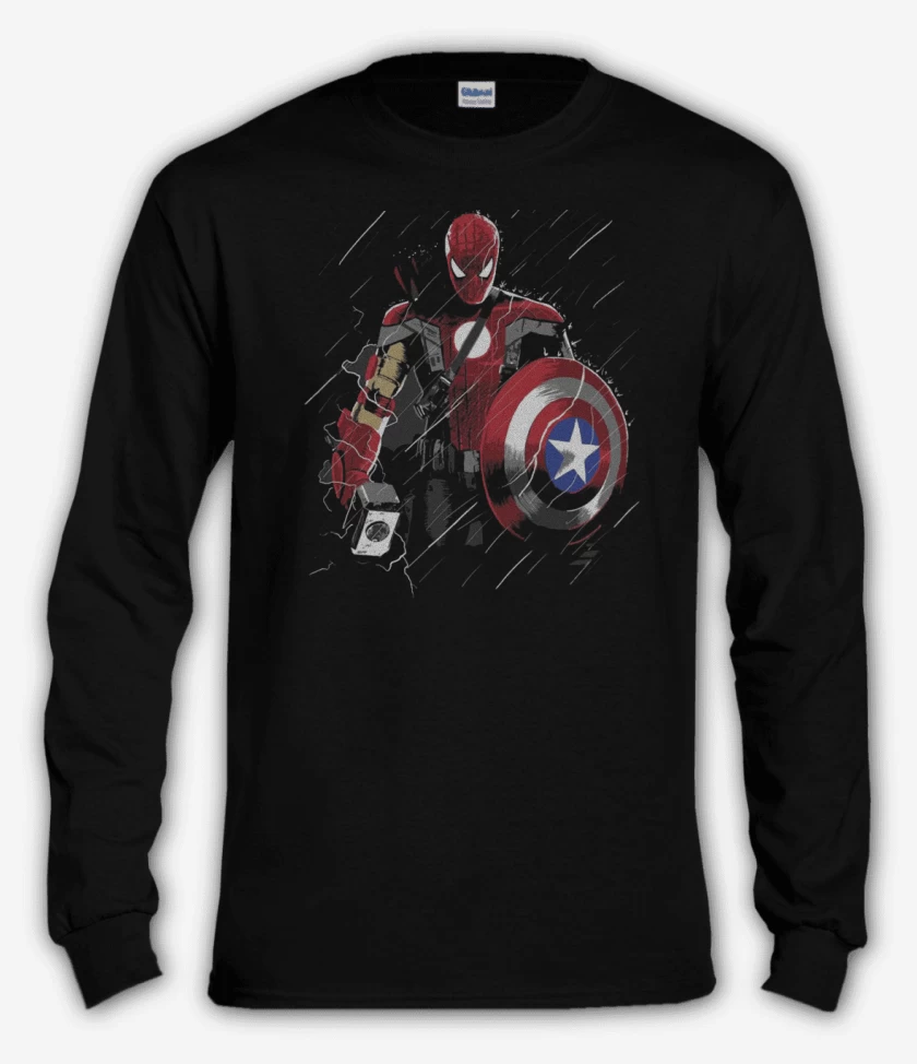 Polera manga larga El heroe definitivo
