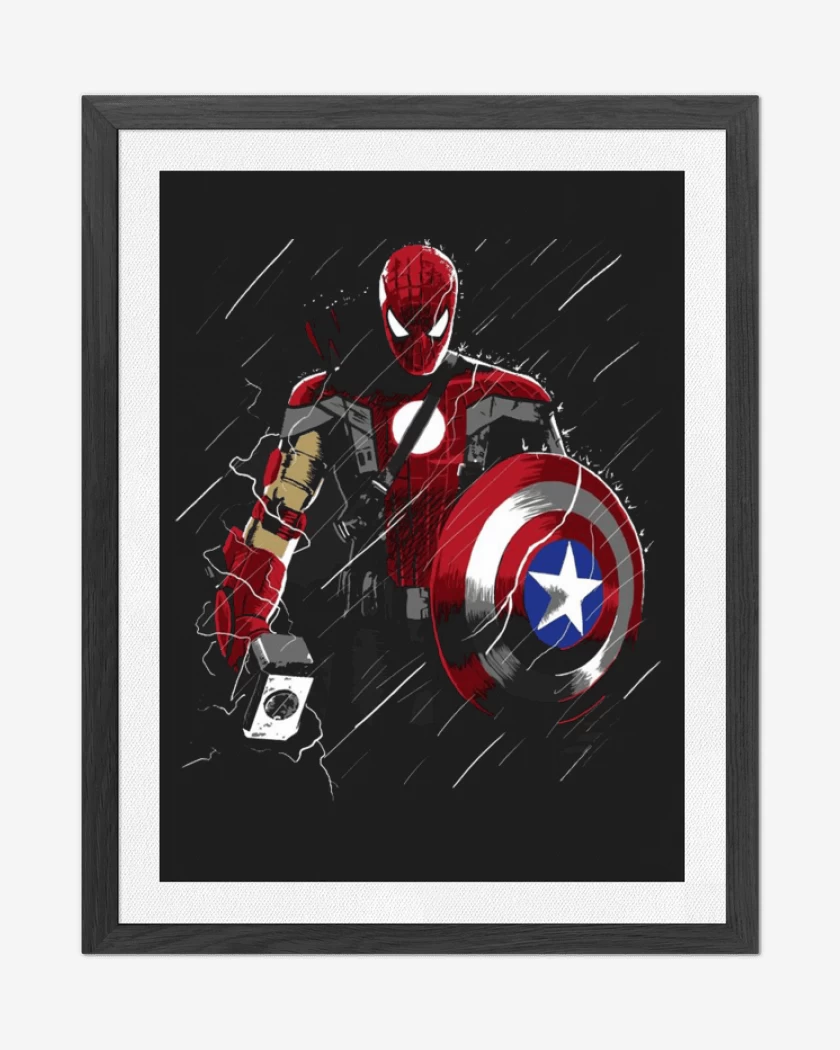 Cuadro decorativo El heroe definitivo
