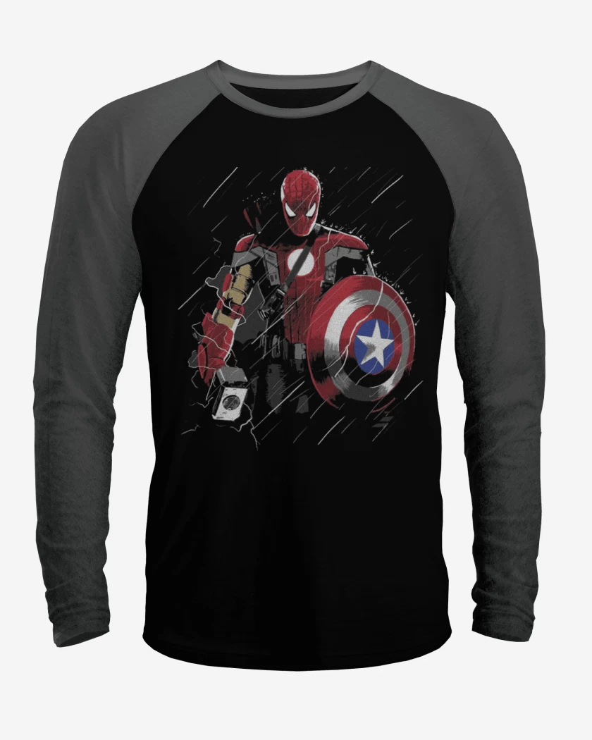 Polera Raglan El heroe definitivo