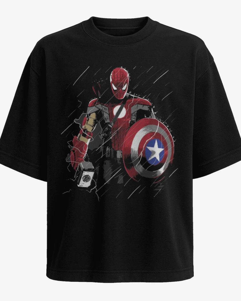 Polera Oversize El heroe definitivo